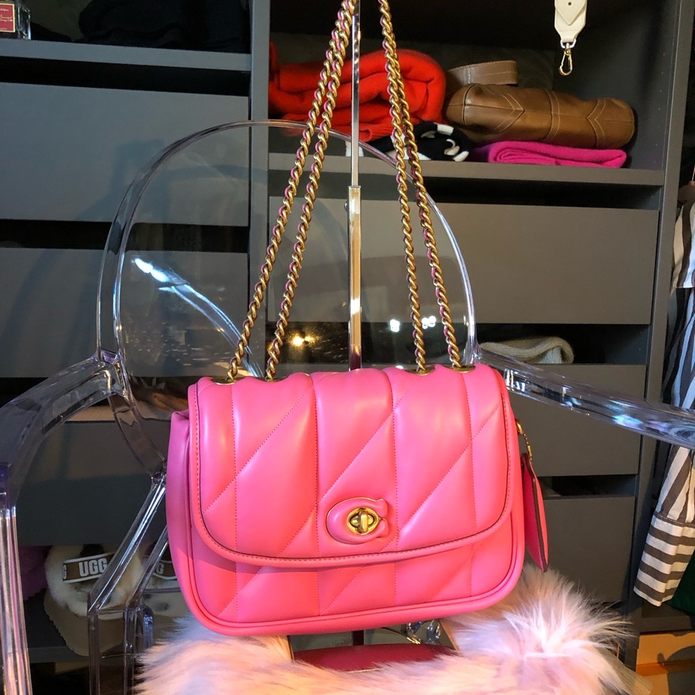 Coach Quilted Pillow Madison Shoulder Bag